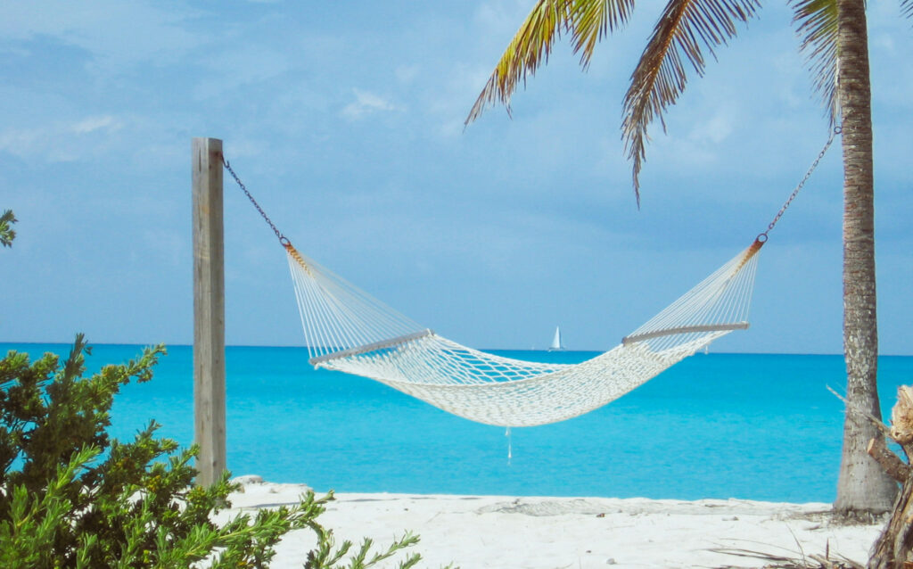 Hammock on the beach